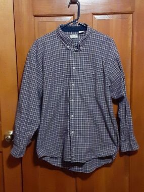 Bugle Boy Plaid Button Down Shirt